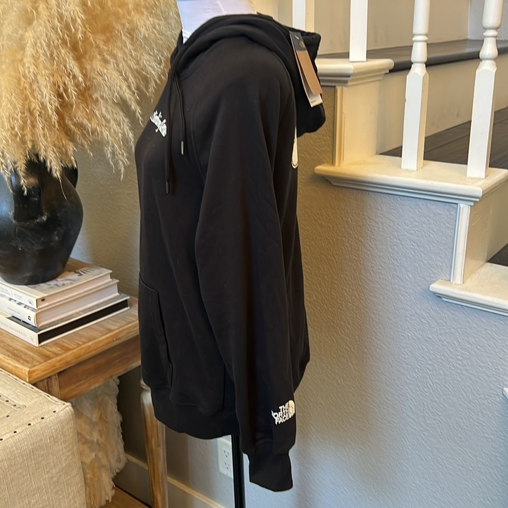 The North Face Climb Sweatshirt Hoodie Black Size Medium - Picture 3 of 7